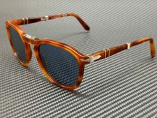 PERSOL PO3345S 96 56 Terra Di Siena Brown Blue Unisex 54 mm Sunglasses picture