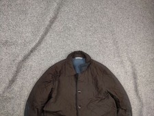 Schneiders Salzburg Design Brown Diamond Quilted Walking Jacket Pocket Button picture