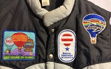 Vintage 1983 Albuquerque Balloon Fiesta Puffer Vest Swingster Made in USA picture