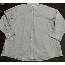 Michael Kors Men’s Checkered Print Shirt Size 18 1/2 34/35 Big picture