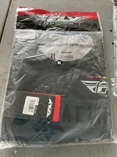 Fly Racing Lite Hydrogen Speeder Jersey Mens Size XL Black Moto MX Dirt Bike picture