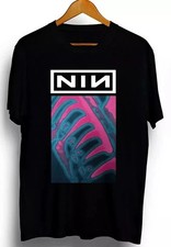 Nine Inch Nails Pretty Hate Machine Color Licensed Black Unisex T-Shirt picture