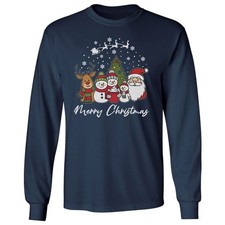 Cute Christmas Design Merry Xmas - Holiday Matching Long Sleeve T-Shirt picture