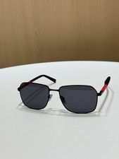 Prada Linea Rossa SPS A51 Sunglasses Black Gray Lens 57-18-145 picture