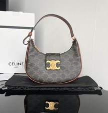 Celine Ava Triomphe Shoulder Bag Leather New w / box picture