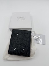 Maison Margiela Wallet Black Leather Bifold Wallet With Coin Pocket picture
