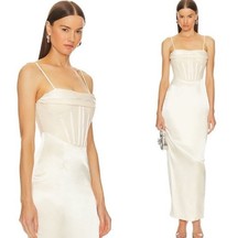 NBD Aella Gown in Champagne Size S picture