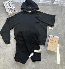 SS22 Essentials Set Black, Sweatpants + Hoodie, Sold Separately, Size S & NEW picture