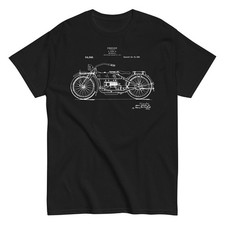 1919 Vintage Motorcycle Paten Vintage Unisex Classic T-Shirt picture