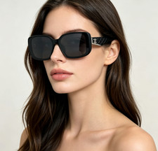 CHANEL Women's New Sunglasses, Model 5513, Size 63-13-140 picture