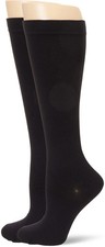 MediPeds Over the Calf (OTC) Mild Compression Socks, X-Large Mens 12-15, Black, picture