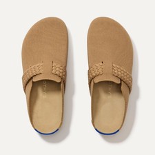 Rothy's The Braid Clog Butternut Women's Merino Wool Knit Slip On Mule Shoes picture
