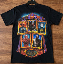 Halloween Men Universal Studios HHN 2026 Horror Black T-Shirt Large Size NWT picture