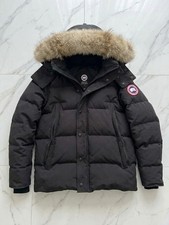 Jaqueta Wyndham Parka Canada Goose Preta Masculina Nova picture