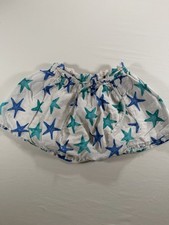 Gymboree Starfish Print Teal Blue Skirt Size 5 picture