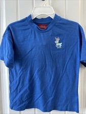 Macys Tiptoe Reindeer Blue Sz L $20 Limited Edition picture