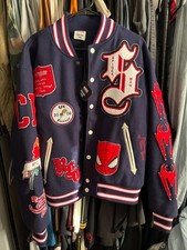 Civil Regime Spider-Man Letterman Jacket Size Large NEW picture