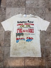 Bootleg 1991 Lollapalooza 1 shirt Cleveland Blossom concert picture