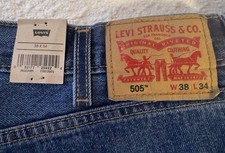 Levi's NWT 505s And (previously worn) 501s. 38 X 34 picture