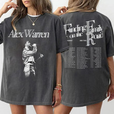 Alex Warren World Tour 2026 Vintage Indie Music T-Shirt picture