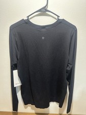 Lululemon Swiftly Relaxed Long Sleeve, NWT, Black, Size 10 picture