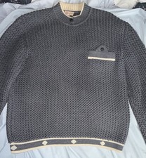 Made in Italy for Saks Fifth Avenue - Vintage Wool Knit Sweater -FREE SHIPPING picture