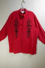 Diane Von Furstenberg, New Long Sleeve Top, L, Silk picture