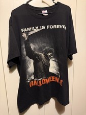 Rob Zombie Halloween II Movie Promo T Shirt Michael Myers Horror 2XL Hanes picture