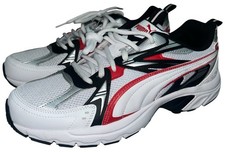 Puma Milenio Tech White Black Red Shoes Sneakers Men’s Size 8.5 picture