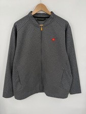 McDonald's Apparel Collection Jacket Mens Size XL Gray Full Zip Pockets picture