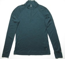 Smartwool Classic Thermal Merino Base Layer 1/4 Zip Sweater Womens L / picture