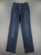 VTG Levis 557 Mens 28x36 Blue Western Straight For Cowboys 80s USA Faded Denim a picture