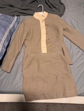 Vintage Oscar de la Renta Houndstooth Skirt & Jacket Set picture