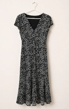 Tommy Hilfiger Black & White Polka Dot Maxi Dress Size 4 – New Without Tags picture