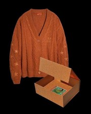 Taylor Swift The Life of a Showgirl M/L Cardigan Gift Box w/ CD picture