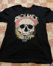 Vtg Halsey Singer Halsey Badlands Cotton Black T Shirt All Size For Men PP293 picture