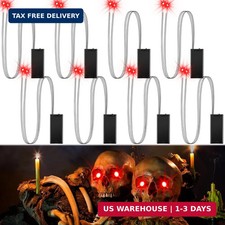 8Pack Halloween Glowing LED Eyes for Mask,Halloween LED Glowing Light Up Eyes,Gl picture