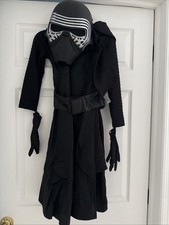 Brand New Disney Store Kylo Ren Costume With Mask & Gloves Youth Size 5/6 picture