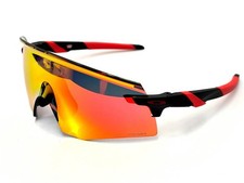 OAKLEY ENCODER OO9471 MATTE ORANGE/PRIZM BLACK MIRROR SUNGLASSES picture