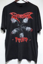 vtg DISMEMBER PIECES 1993 t-shirt XL Death Metal Dismembering North America Tour picture