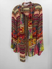 Pre-Owned Etro Red Size Medium Long Sleeve Blouse picture