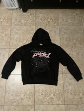 Sp5der “Nevermind the Spider Here’s the Slime” Hoodie – Black Medium picture