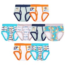Bluey Briefs of 100% Combed Cotton Underwear Briefs, Sizes 18M, 2/3T, 4T, 4, 6, picture