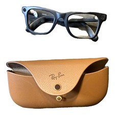 Ray-Ban Meta Wayfarer Gen 1 RW4008 Matte Black Transitions Smart Glasses + Case picture
