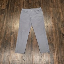Lululemon ABC Commission Warpstreme Pants Mens 34 x 31 Grey Straight Gorpcore picture