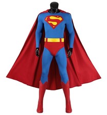 1978 Superman Christopher Reeve Cosplay Costume Full Set Halloween Replica picture
