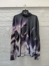 New Bandit Running AuraGrid Mockneck Long Sleeve Haze Multi Sz L picture
