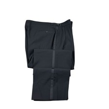Polo Ralph Lauren X Corneliani VTG Heavy Wool Tuxedo Grosgrain Trouser 34W x31L picture