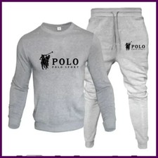 Men's autumn and winter sets of round-neck sweatshirts and jogging pants autumn picture