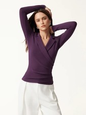 OGL Collared Surplice Top - Full color - full Size picture